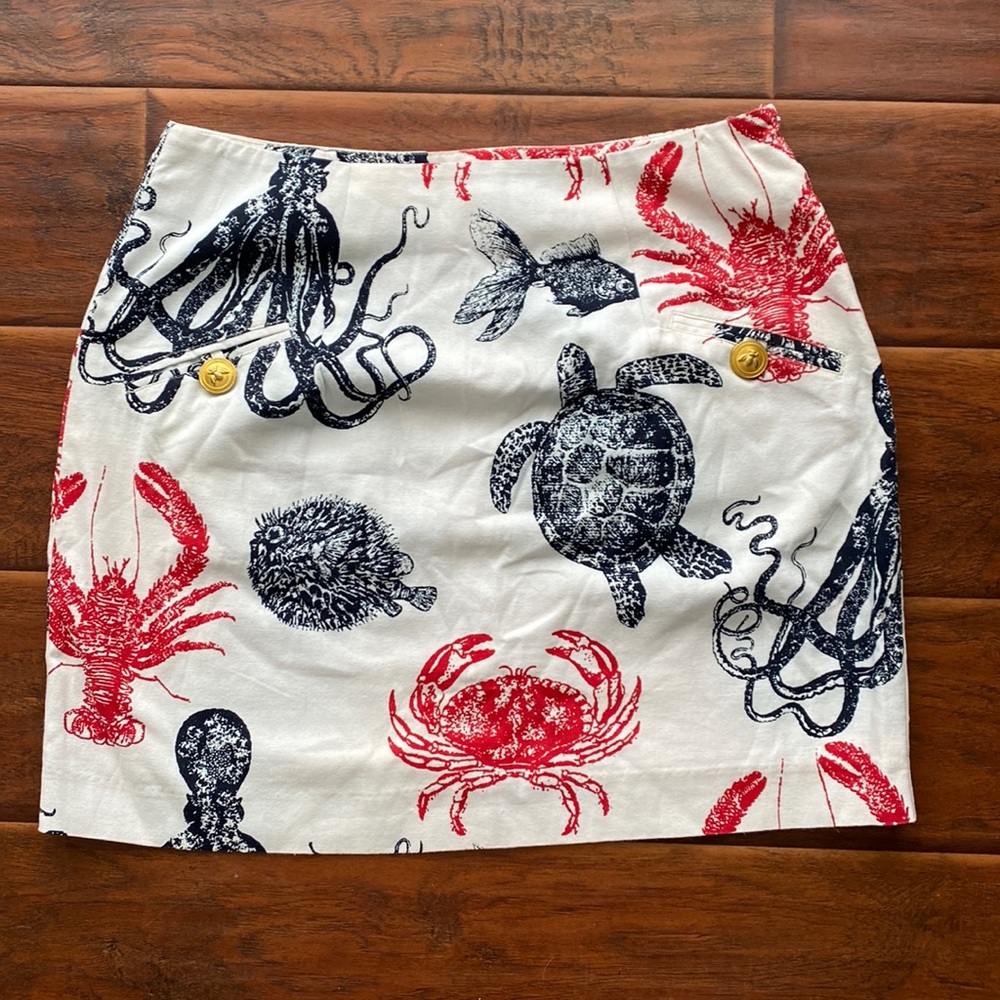 Nantucket classic nautical skirt.